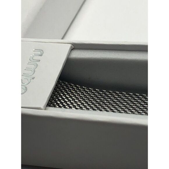 Rumba Mesh Silver Band Replacement Stainless Steel In Box PY22 - Picture 7 of 8